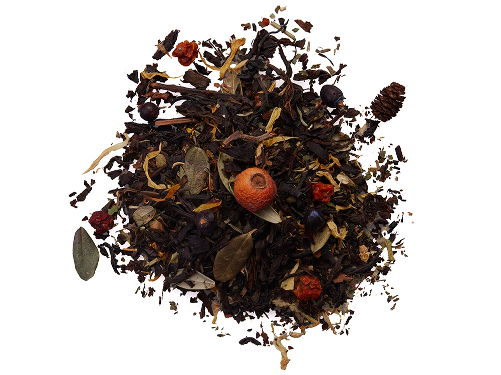 Чай черный Сибирский лес, серия Herbalis