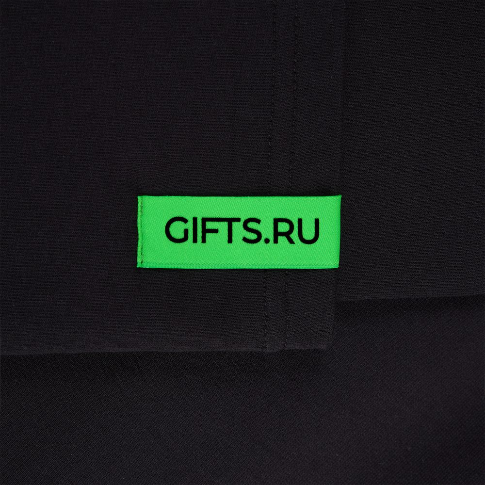 Лейбл тканевый Epsilon, S, зеленый неон