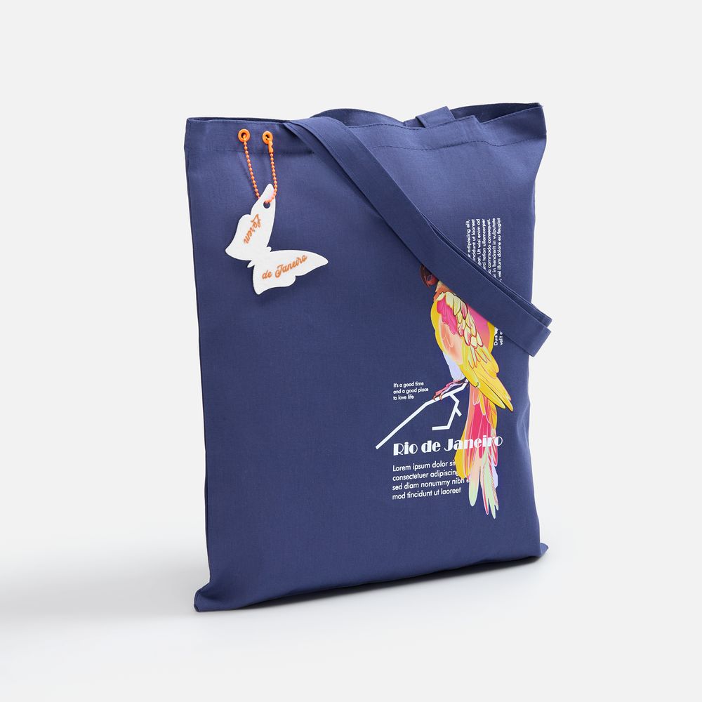 Холщовая сумка Neat 140, синяя