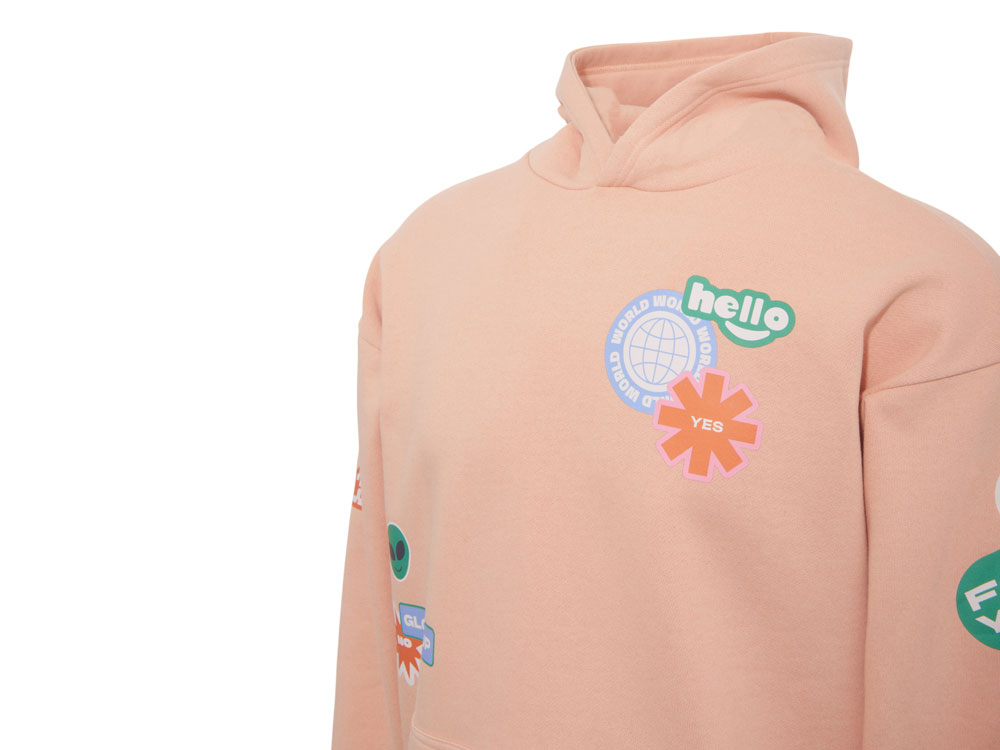 Толстовка с капюшоном оверсайз Berlin унисекс