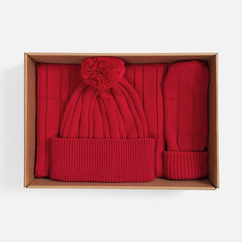 Набор Knit Beat, красный