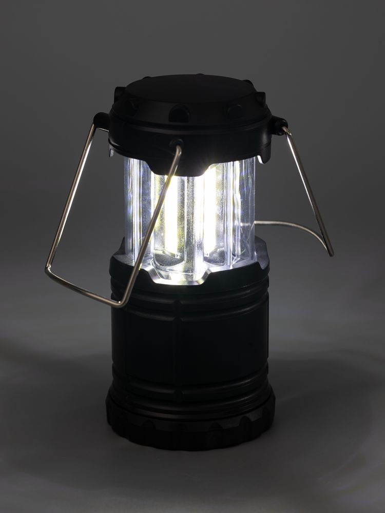 Кемпинговый фонарь Lindau, черный Кемпинговый фонарь Lindau, черный