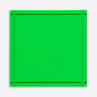 Лейбл из ПВХ Dzeta, L, зеленый