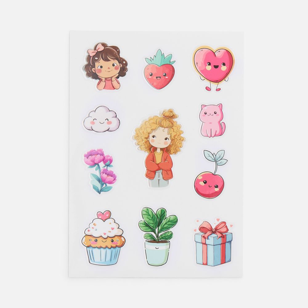 Стикерпак UV-DTF Thematic, новый год