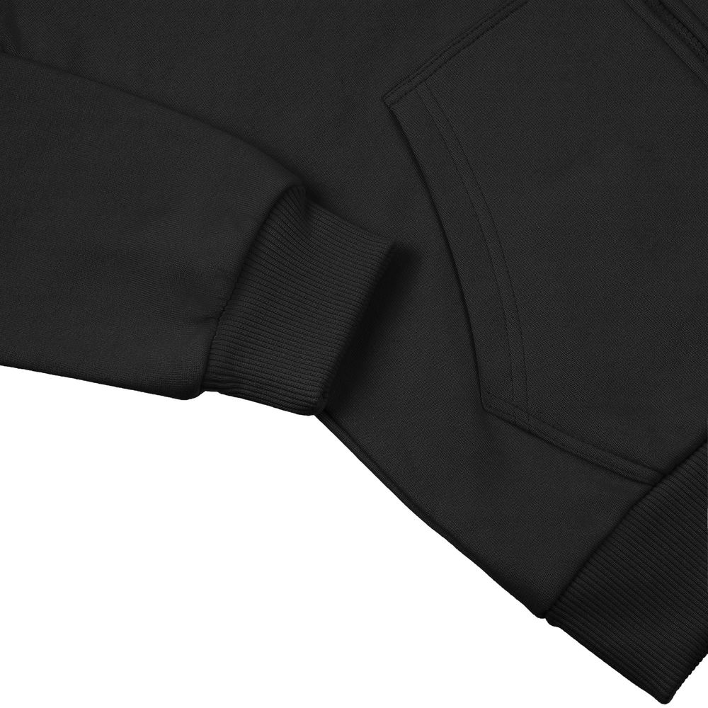 Толстовка на молнии с капюшоном Siverga Heavy 2.0, черная Толстовка на молнии с капюшоном Siverga Heavy 2.0, черная