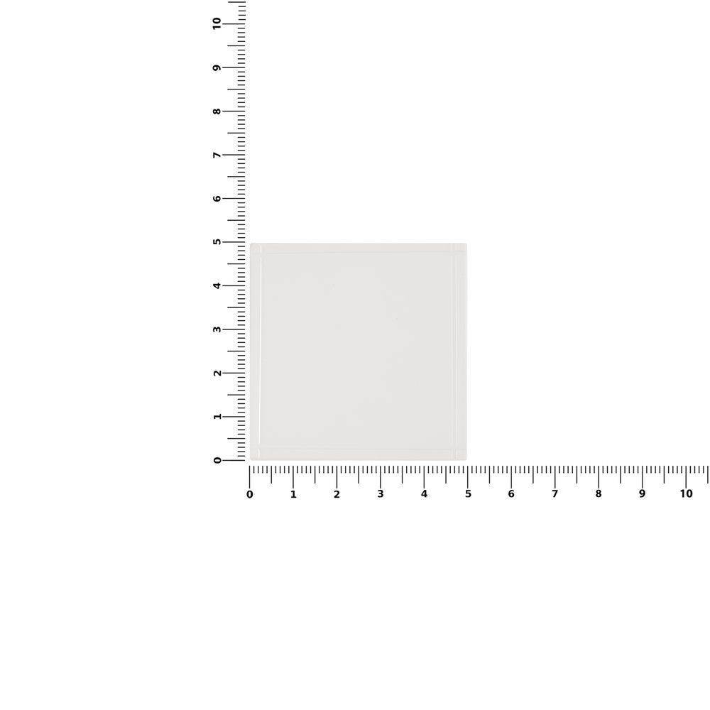 Лейбл из ПВХ Dzeta, L, прозрачный