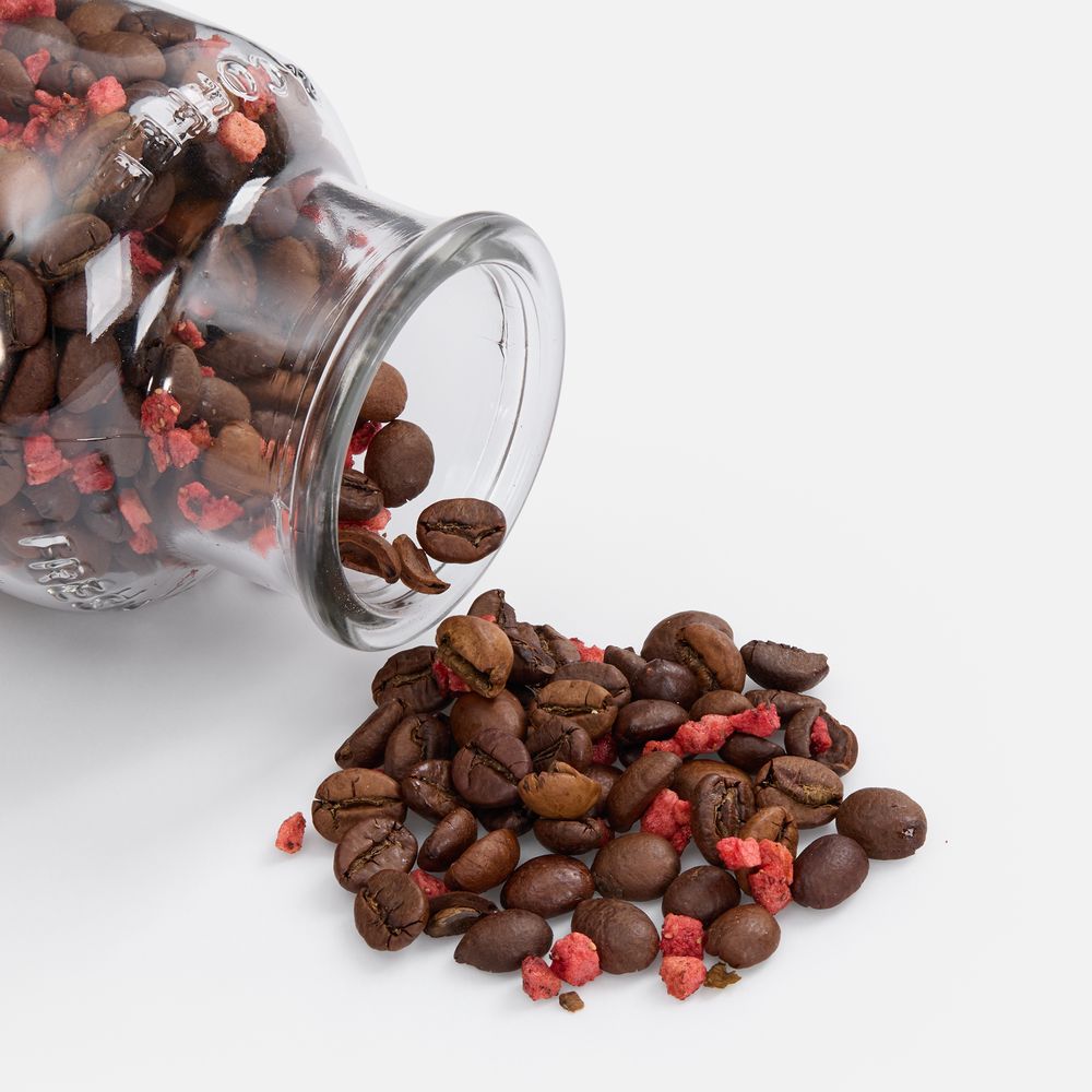 Кофе в зернах Coffeedence, с клубникой