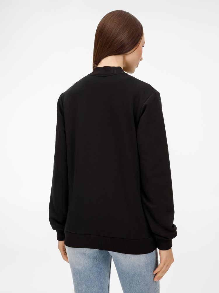 Бомбер унисекс Townie, черный Бомбер унисекс Townie, черный