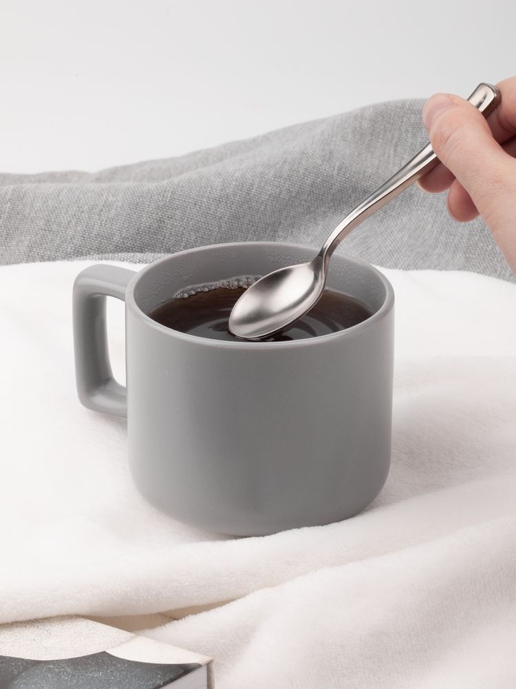 Чашка Jumbo в коробке матовая, светло-серая