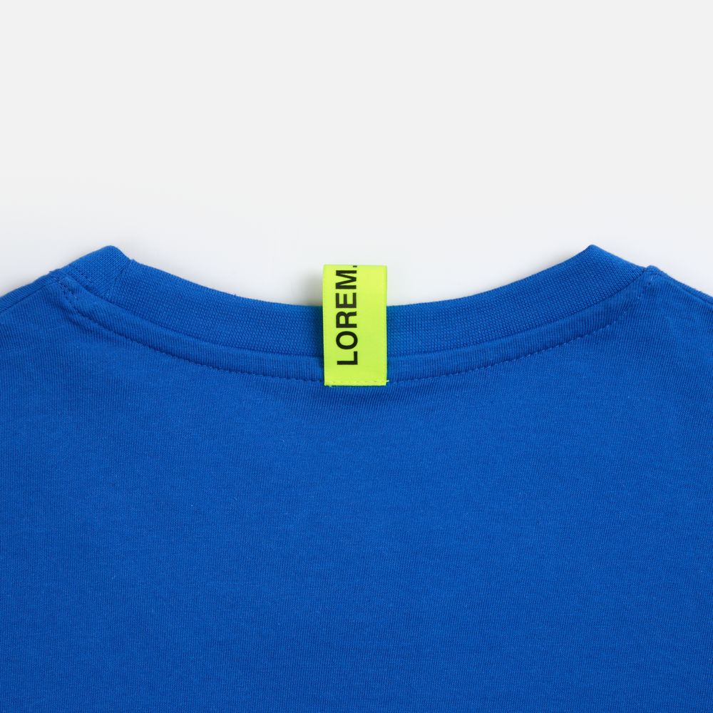 Лейбл тканевый Epsilon, S, желтый неон