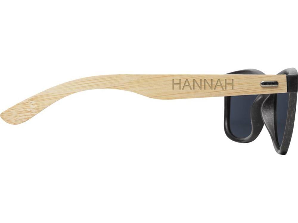 Солнцезащитные очки Sun Ray с бамбуковой оправой