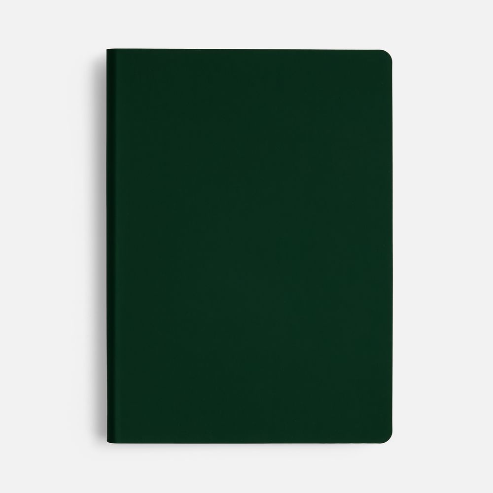 Ежедневник Flex Shall New, недатированный, зеленый