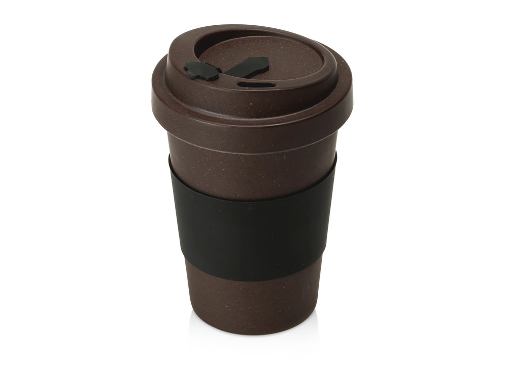 Стакан из кофе с силиконовой манжетой Latte Стакан из кофе с силиконовой манжетой Latte