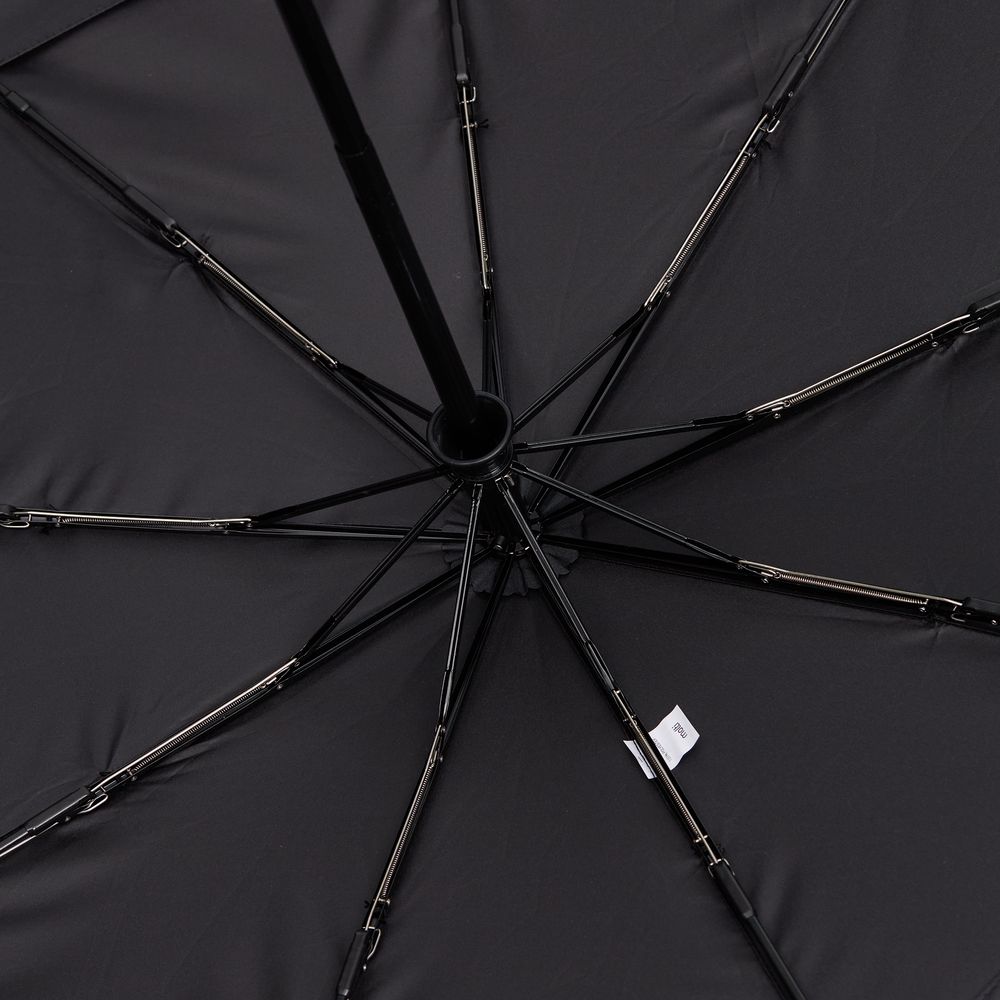 Складной зонт Dome Double с двойным куполом, черный