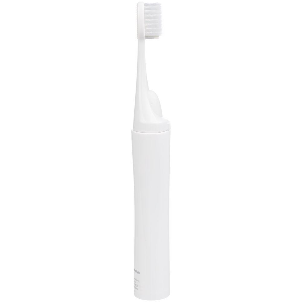 Зубная щетка с пастой Push & Brush, белая