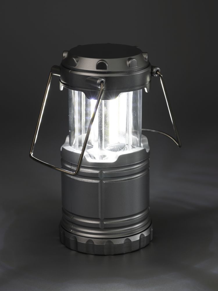 Кемпинговый фонарь Lindau, серебристый Кемпинговый фонарь Lindau, серебристый