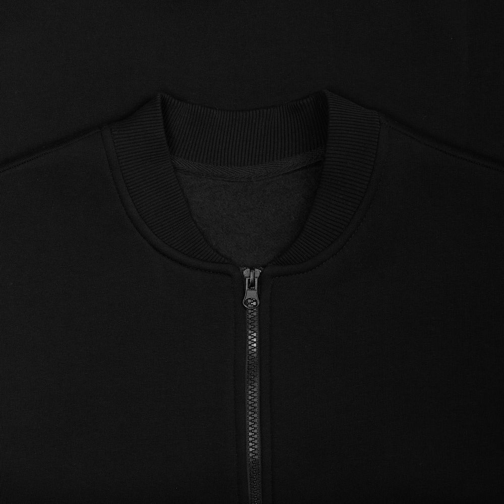 Бомбер унисекс Estado, черный Бомбер унисекс Estado, черный