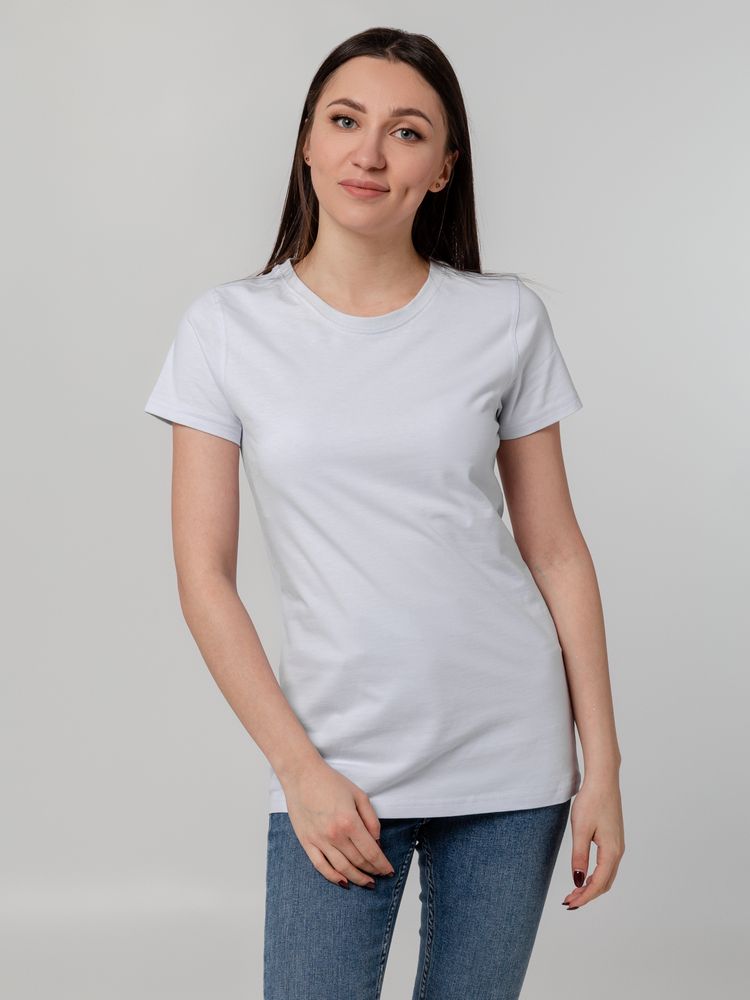 Футболка женская T-bolka Stretch Lady, белая Футболка женская T-bolka Stretch Lady, белая