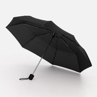 Зонт складной Basic, темно-синий