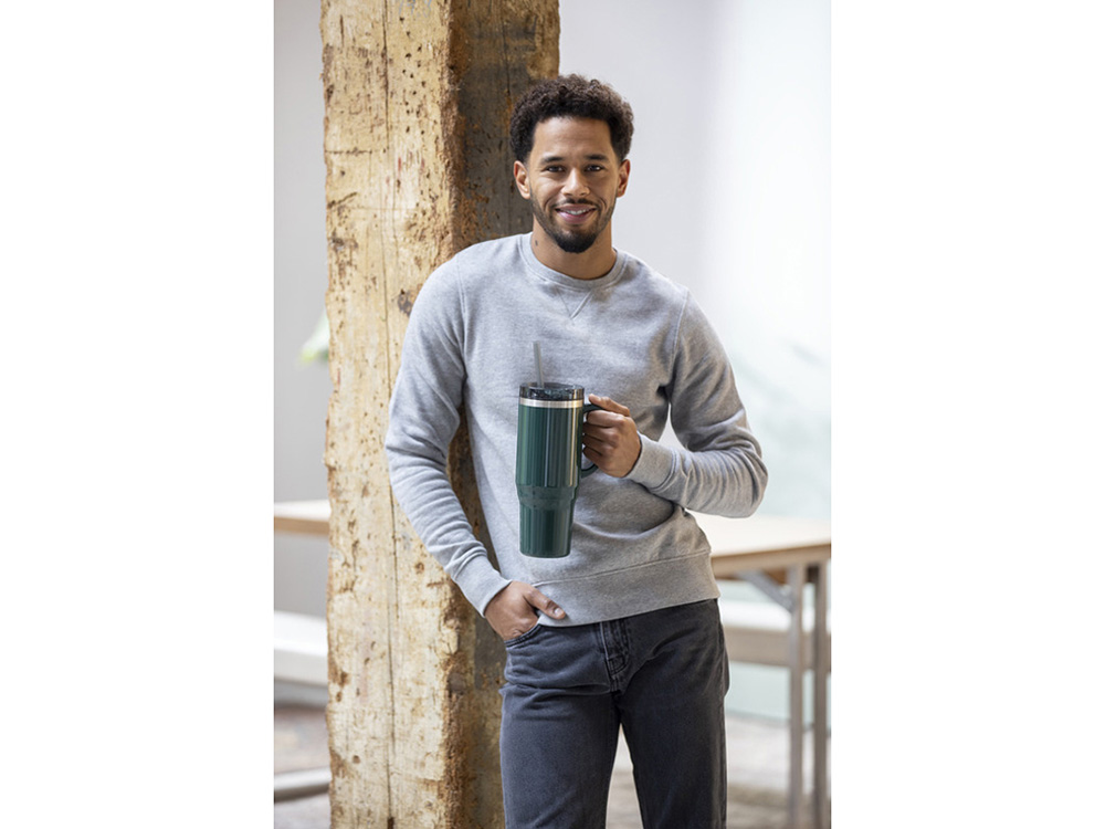 Термокружка Melbourne, переработанная сталь, 1200 мл