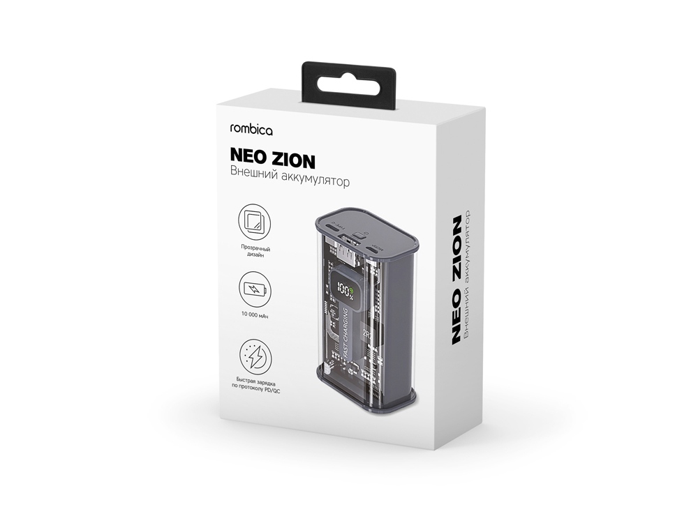 Внешний аккумулятор NEO Zion, 10000 mAh Внешний аккумулятор NEO Zion, 10000 mAh
