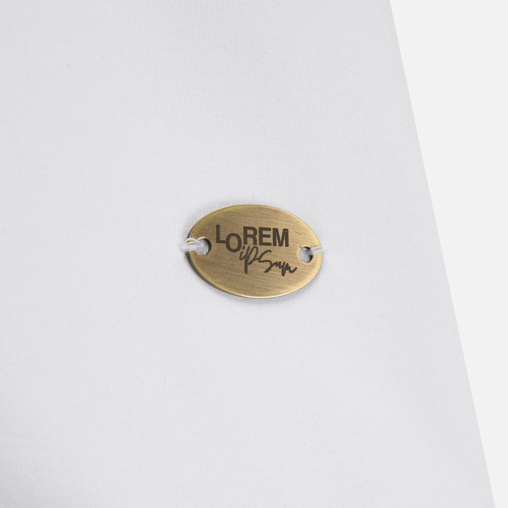 Шильдик металлический Alfa Oval, бронзовый