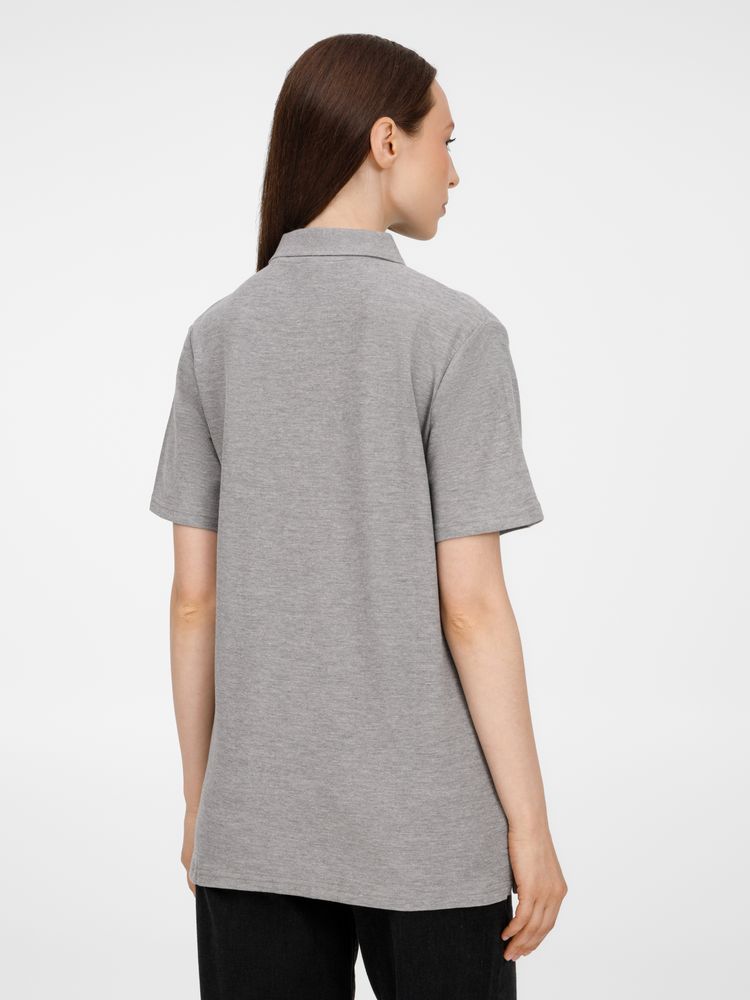 Рубашка поло унисекс Tervise, серый меланж