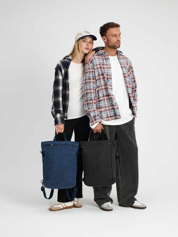 Рюкзак-шопер Casual, черный Рюкзак-шопер Casual, черный