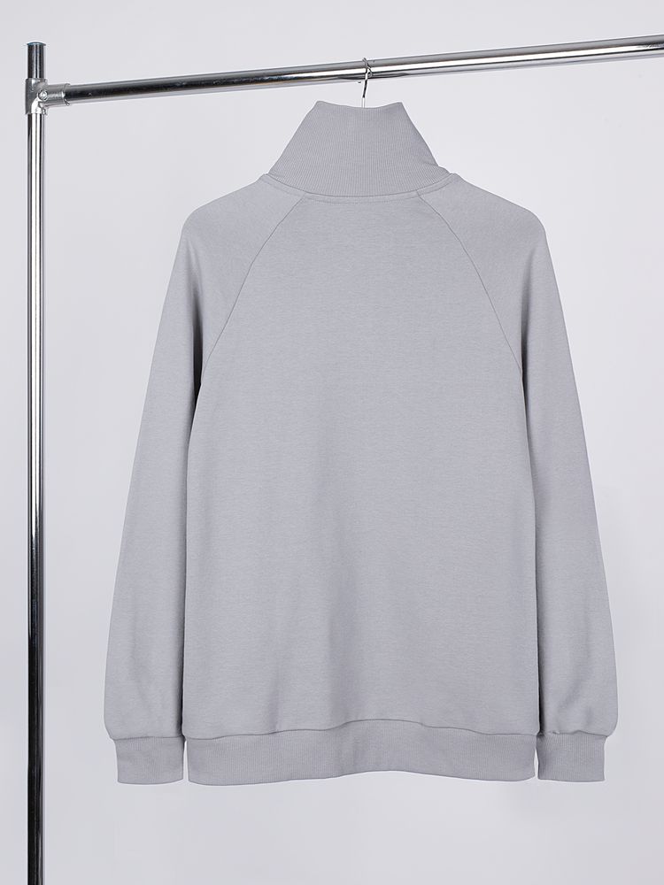 Толстовка унисекс Neofit, светло-серая Толстовка унисекс Neofit, светло-серая