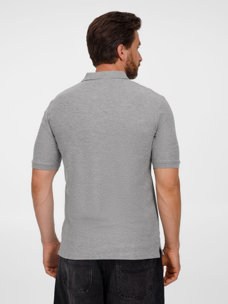 Рубашка поло унисекс Upswing, серый меланж