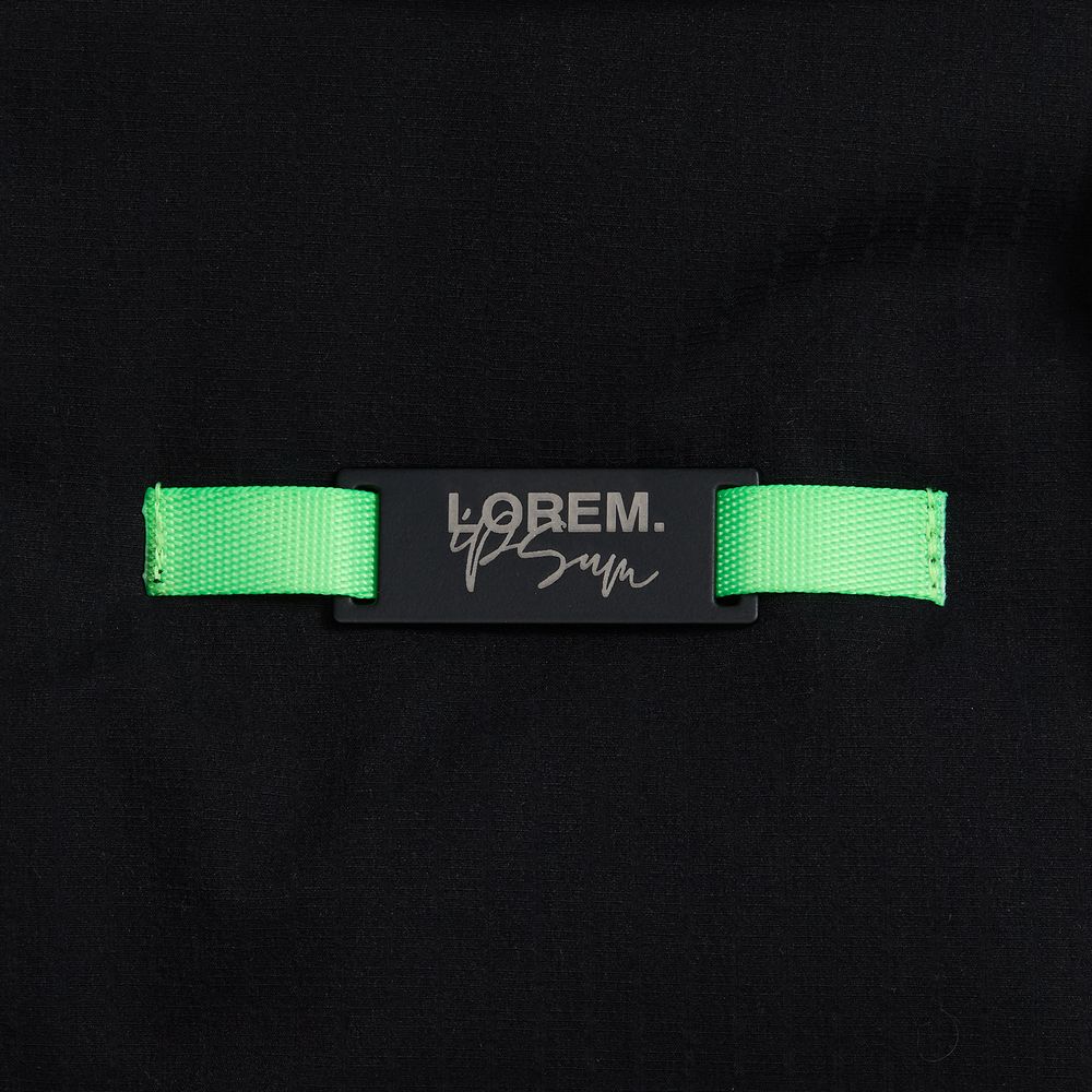 Шильдик металлический Kova, черный