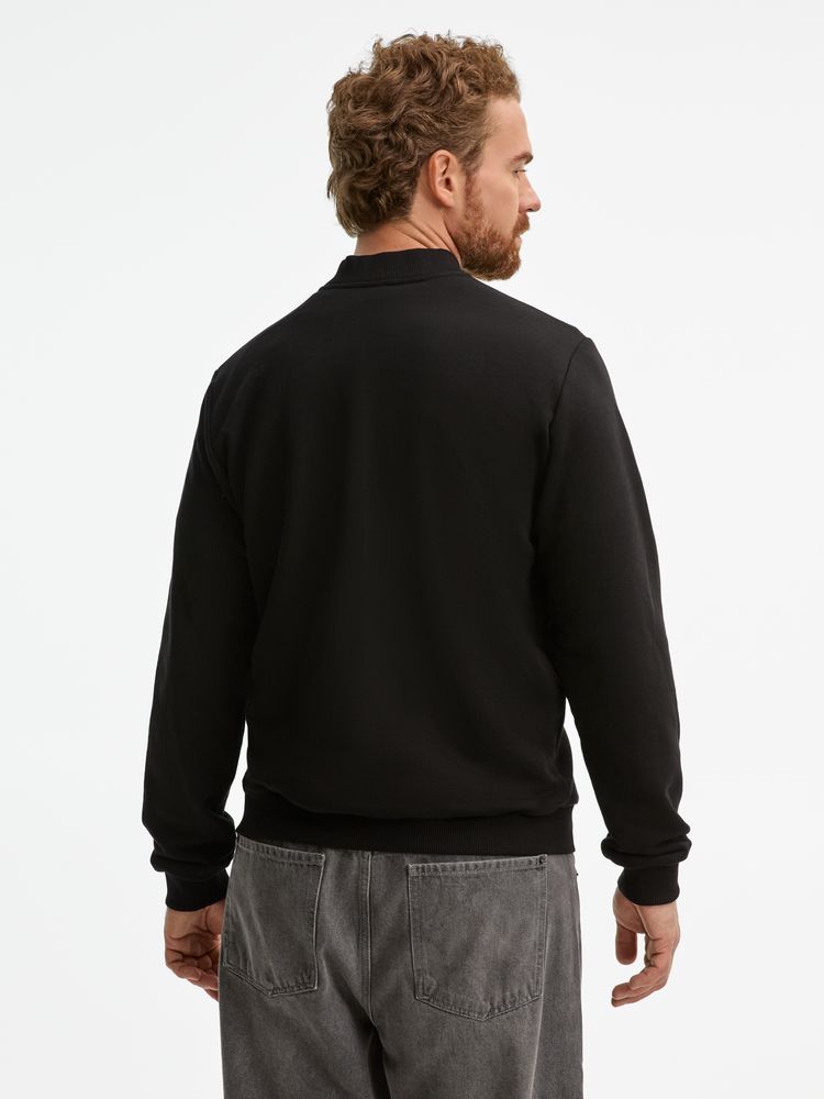 Бомбер унисекс Townie, черный