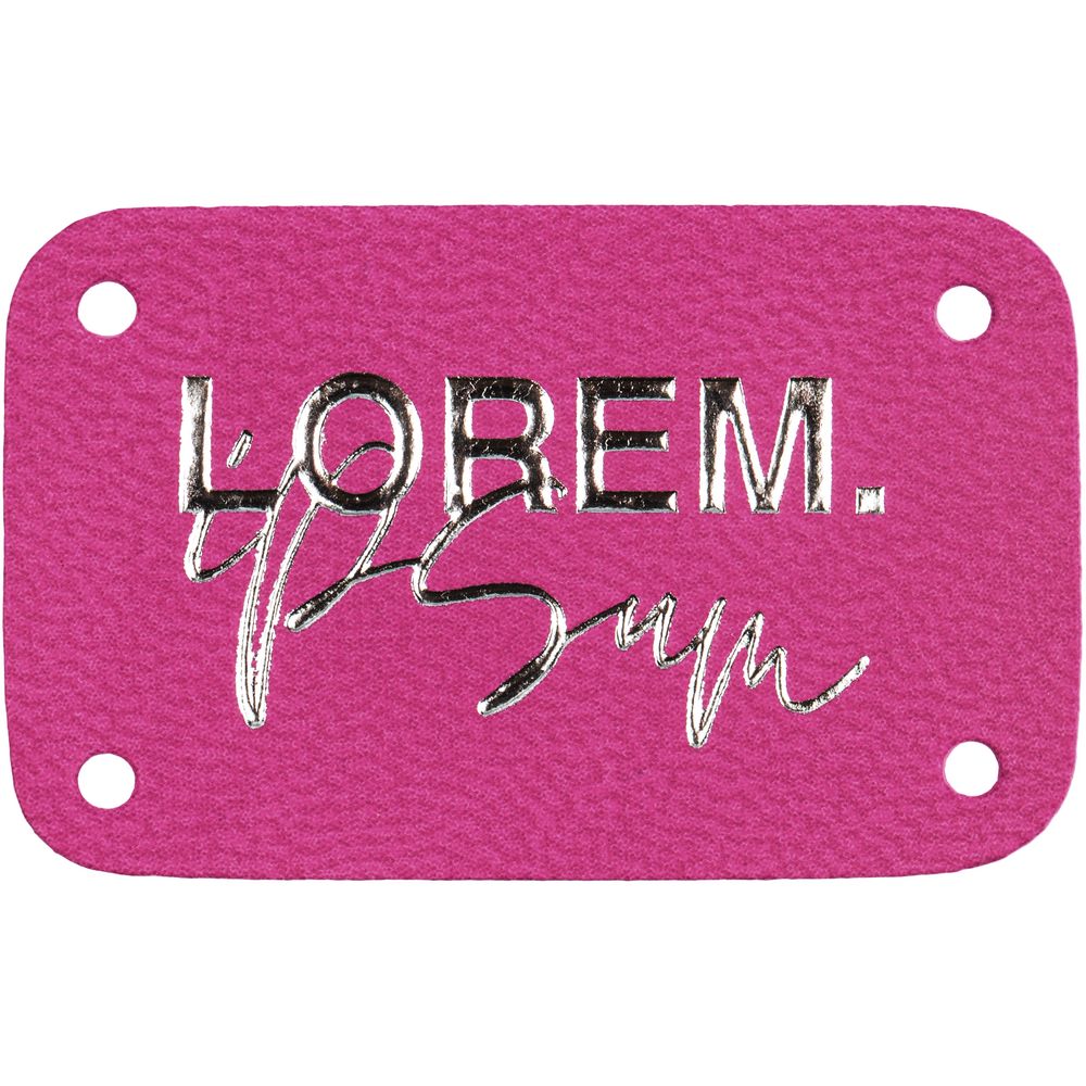 Лейбл Eta Latte, S, розовый