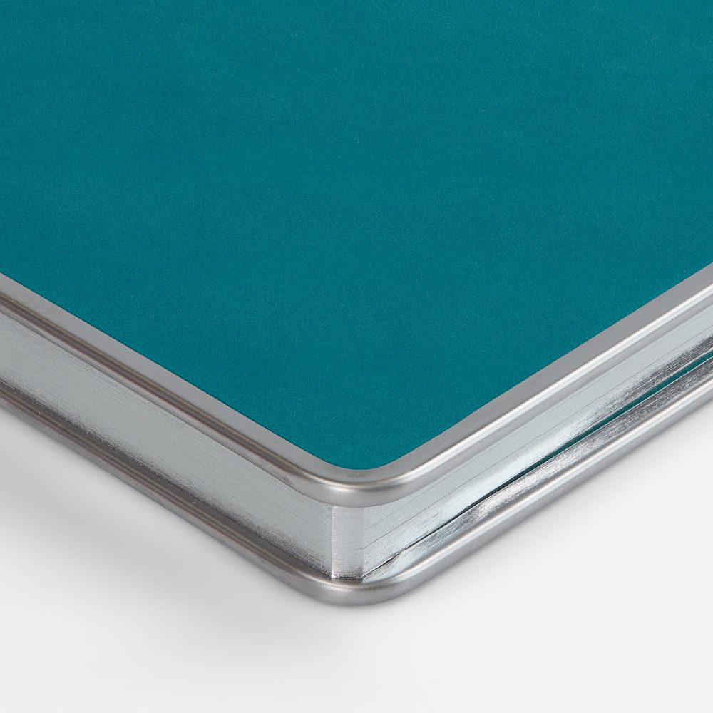 Ежедневник Metal Frame на заказ, датированный, бирюзовый Ежедневник Metal Frame на заказ, датированный, бирюзовый