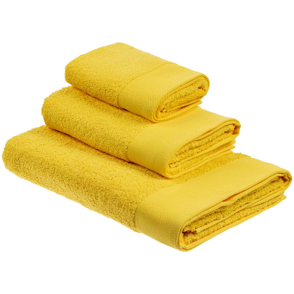 Полотенце Odelle ver.1, малое, желтое