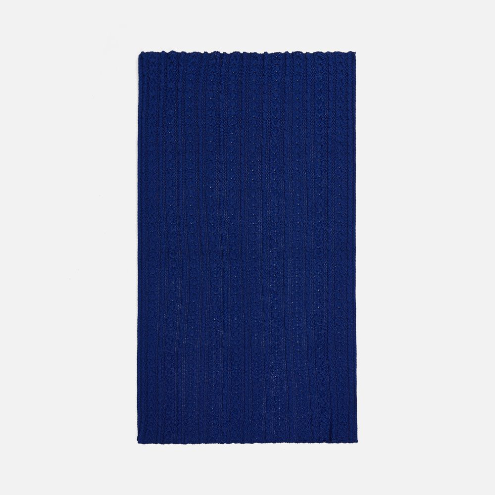 Плед Eloisa, темно-синий (кобальт)