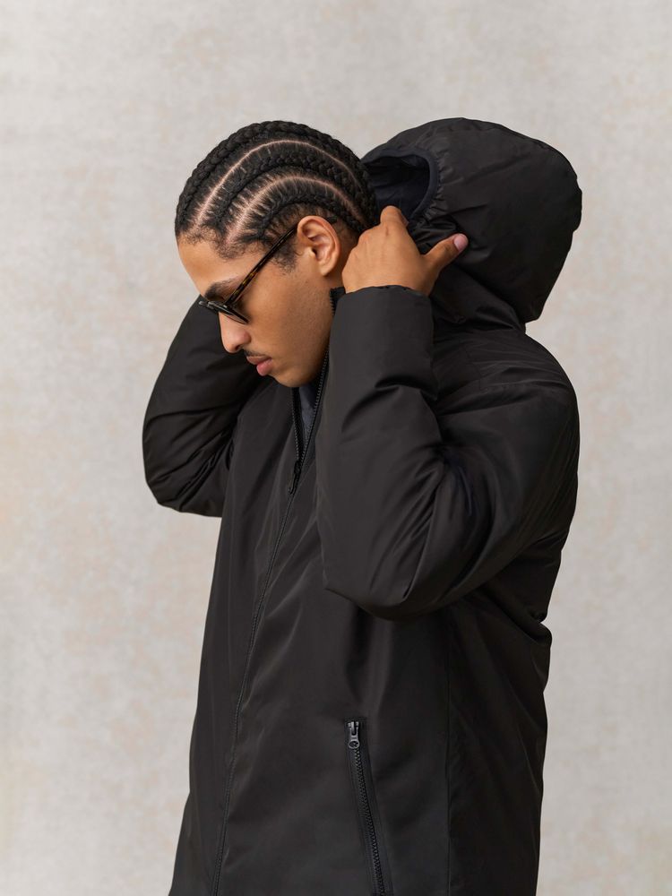 Куртка-парка унисекс Reverse, темный хаки