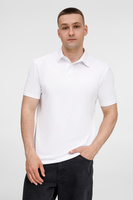 Рубашка поло унисекс Senti, черная