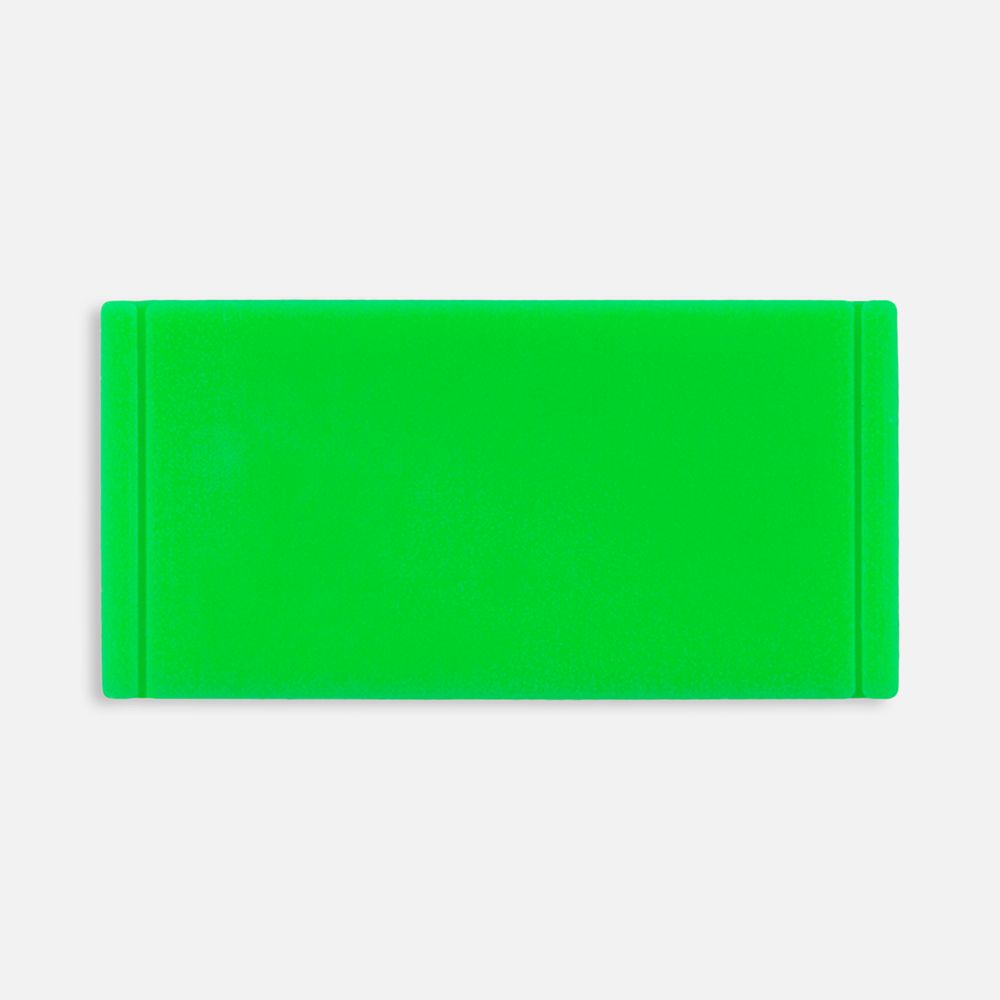 Лейбл из ПВХ Dzeta, XS, зеленый