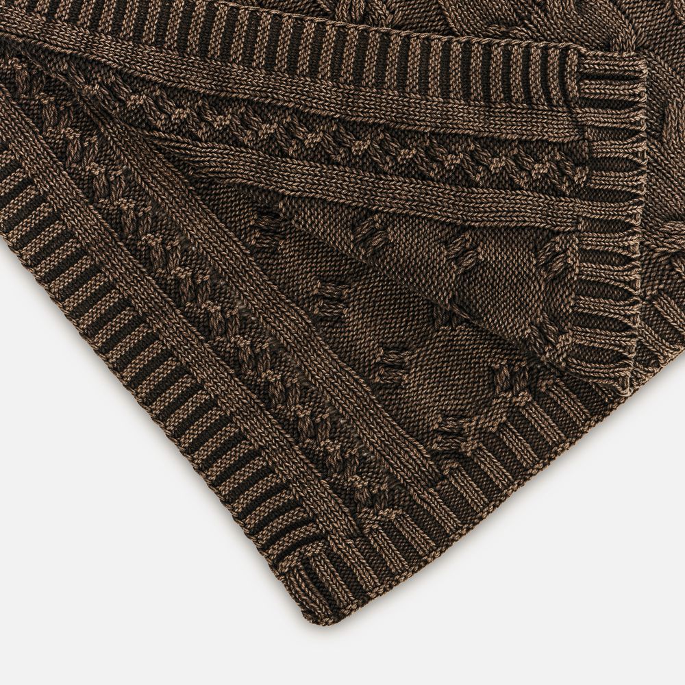 Плед Hygge, коричневый Плед Hygge, коричневый