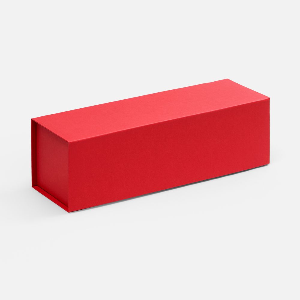 Коробка складная под бутылку Color Jacket Fold, белая