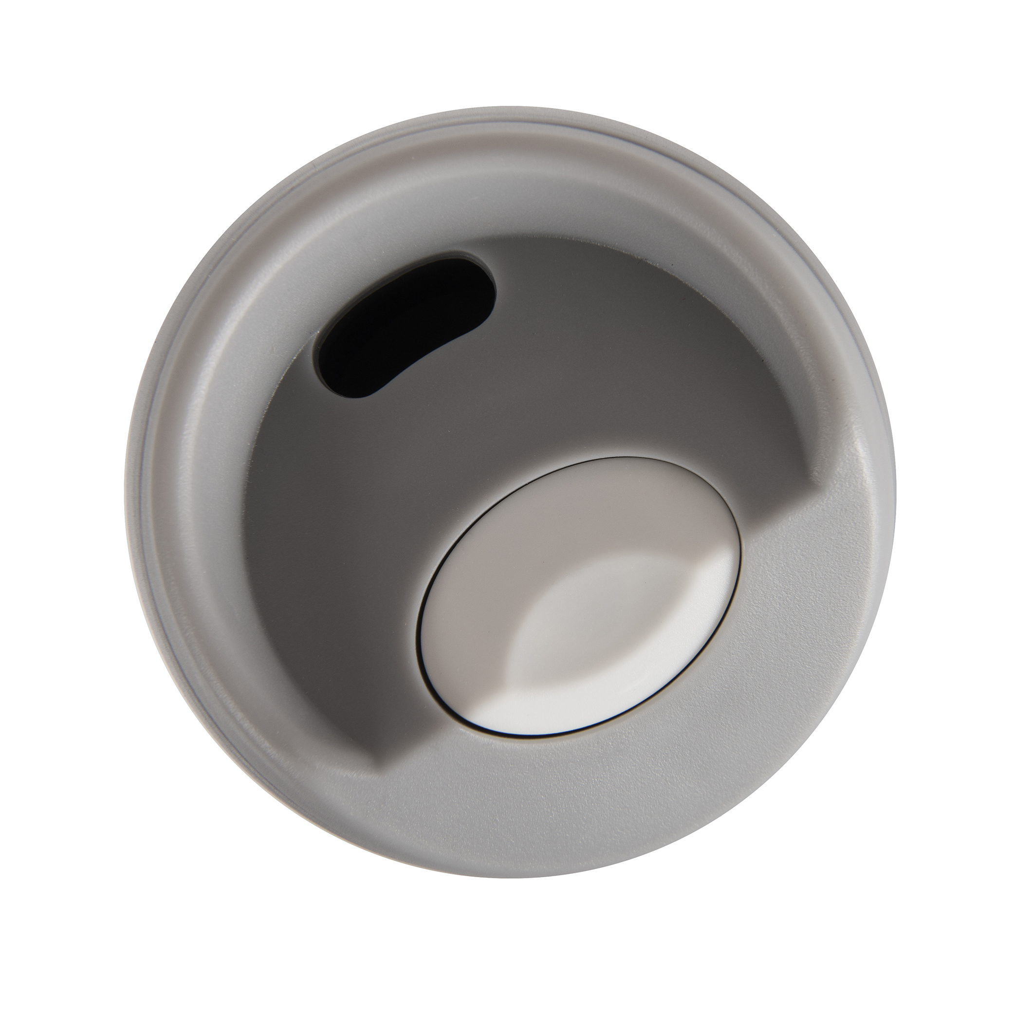 Термокружка вакуумная  "Trip";  450 мл; серый; металл/пластик