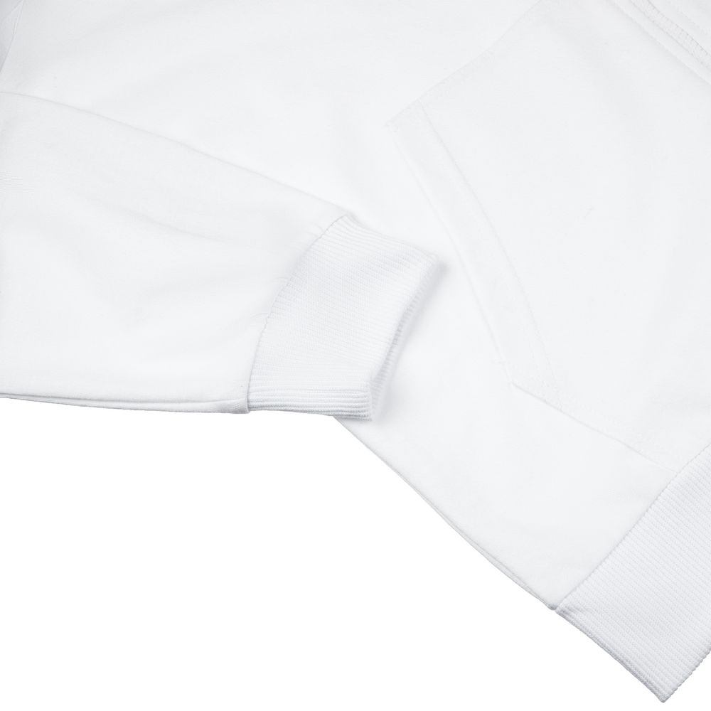 Толстовка на молнии с капюшоном Siverga 2.0, белая Толстовка на молнии с капюшоном Siverga 2.0, белая