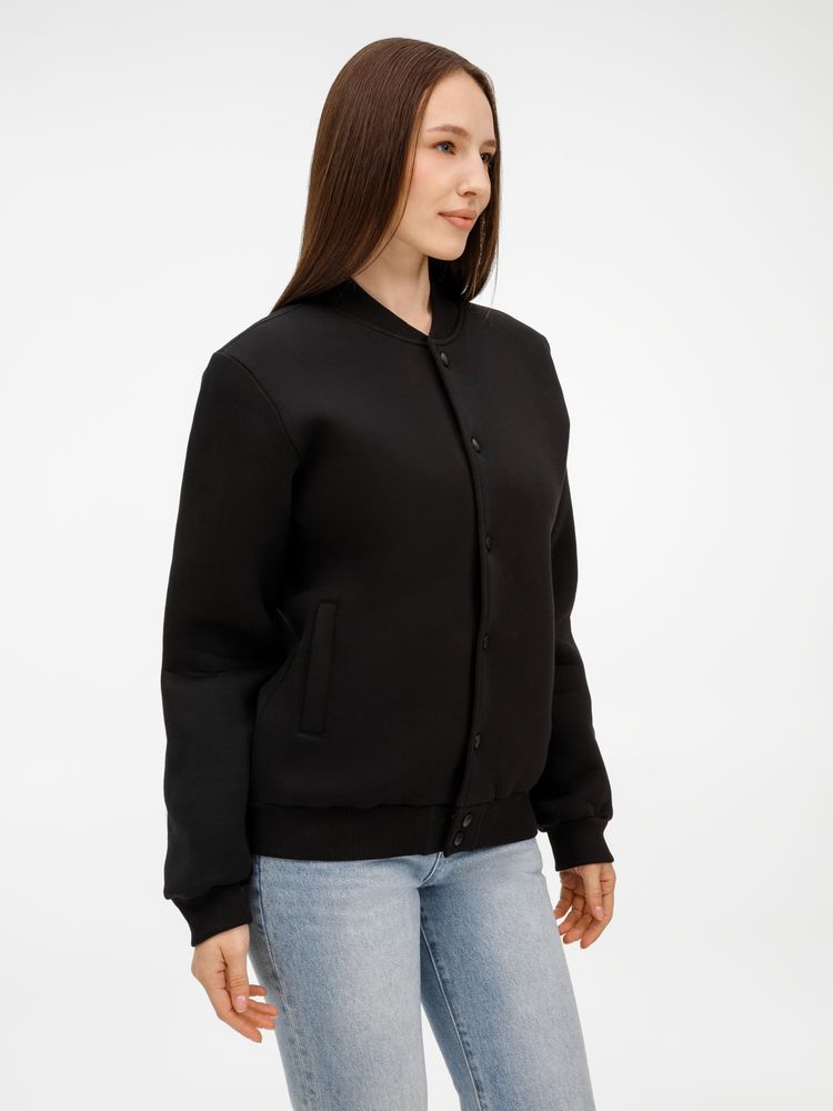 Бомбер унисекс AtmosWear, черный Бомбер унисекс AtmosWear, черный