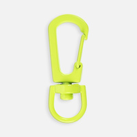 Застежка-карабин Snap Hook, S, зеленый неон