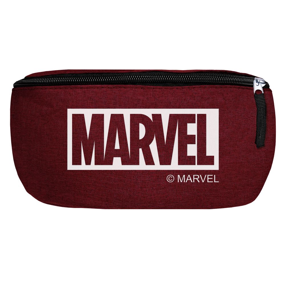 Поясная сумка Marvel, бордовая