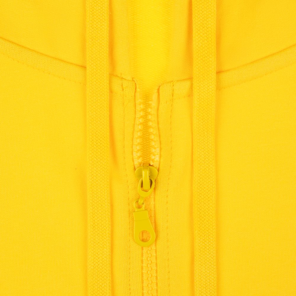 Толстовка на молнии с капюшоном Siverga 2.0, желтая Толстовка на молнии с капюшоном Siverga 2.0, желтая