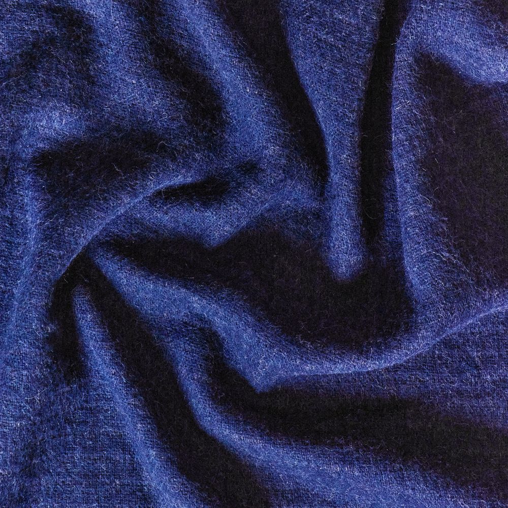 Плед Devika, синий с бежевым Плед Devika, синий с бежевым