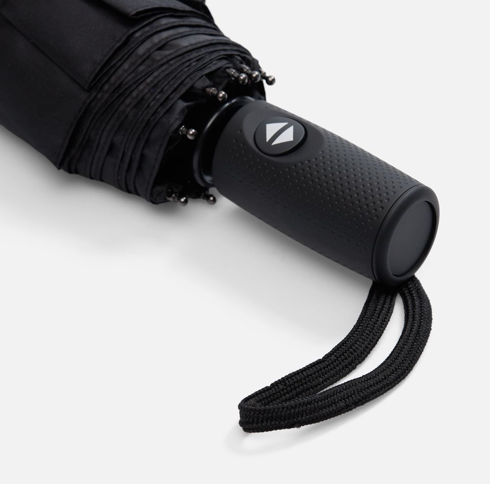 Складной зонт Dome Double с двойным куполом, черный