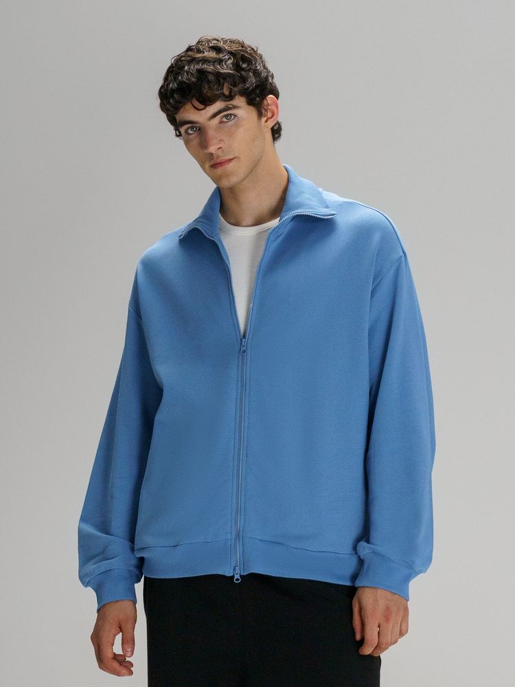 Толстовка унисекс Neofit, синяя Толстовка унисекс Neofit, синяя